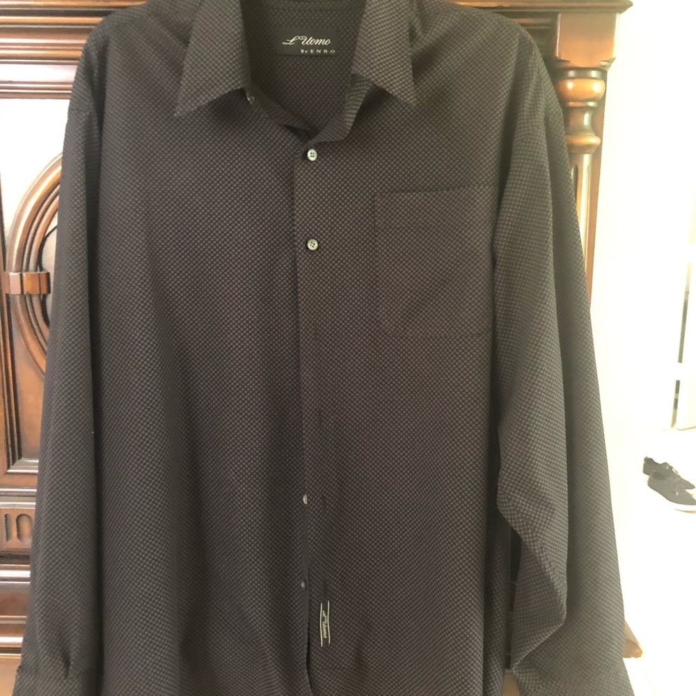 L uomo by enro men shirt size L